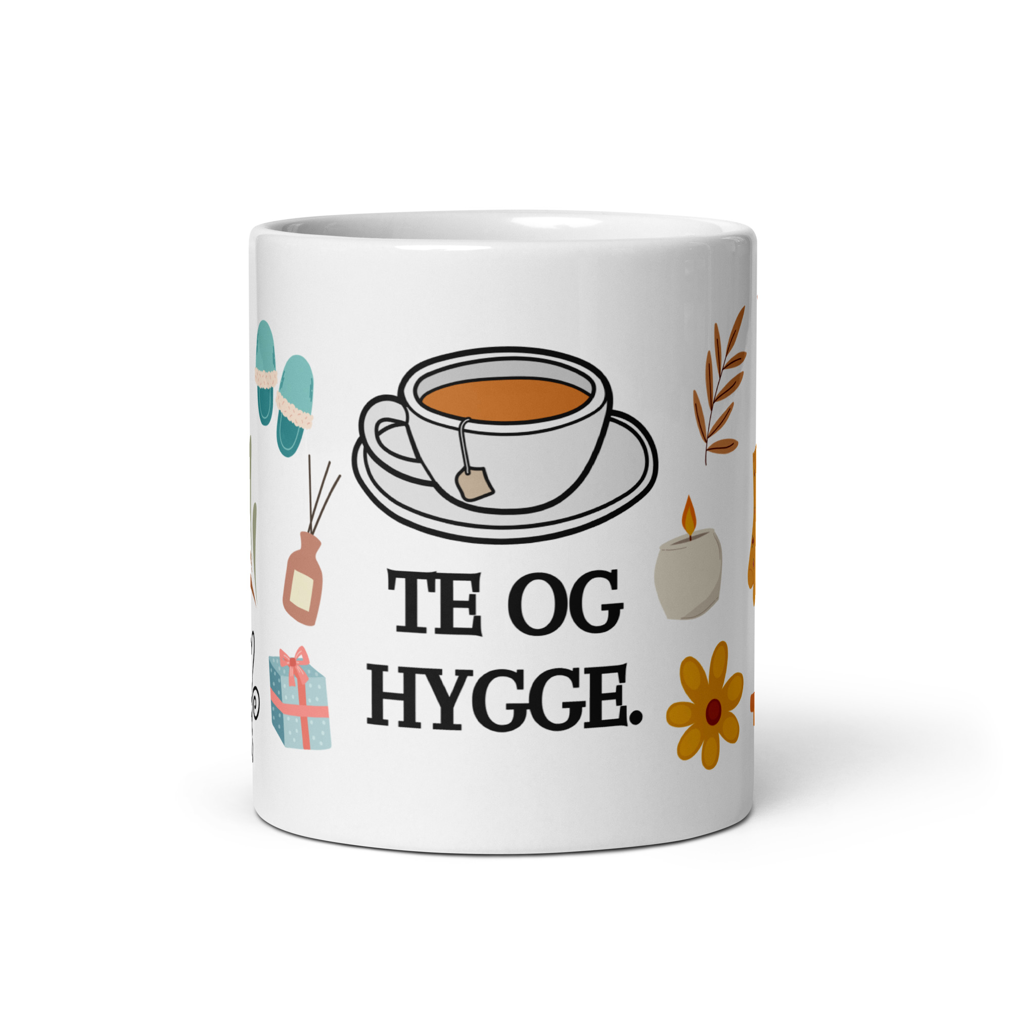 Te og Hygge Kop – Keramikkop med søde, hyggelige motiver