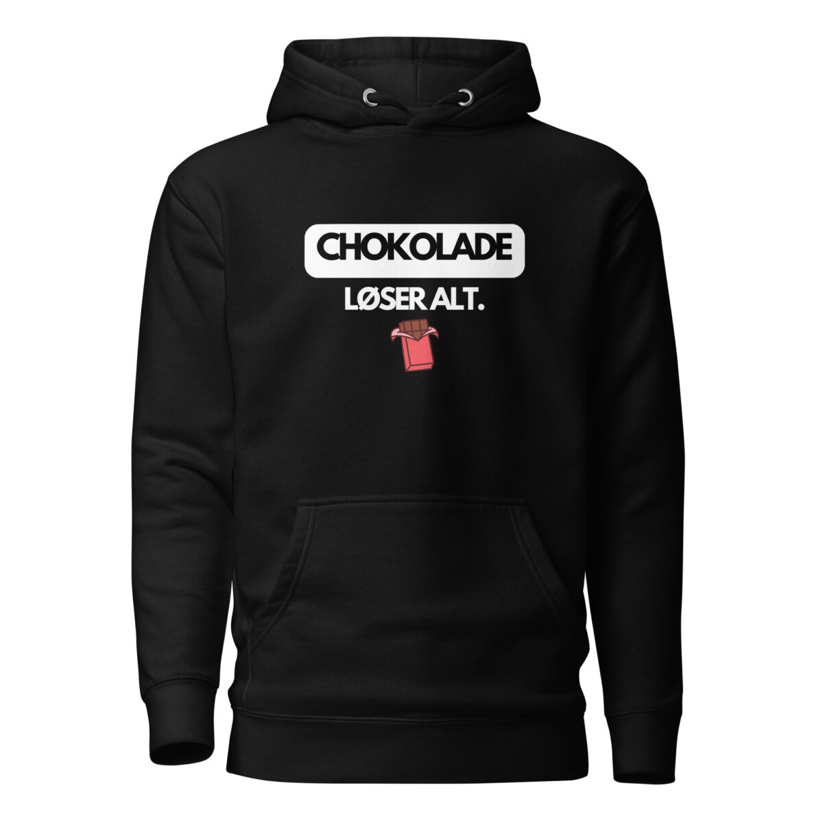 Chokolade Hoodie – Humor Unisex Hoodie | Gave til Chokoladeelskere