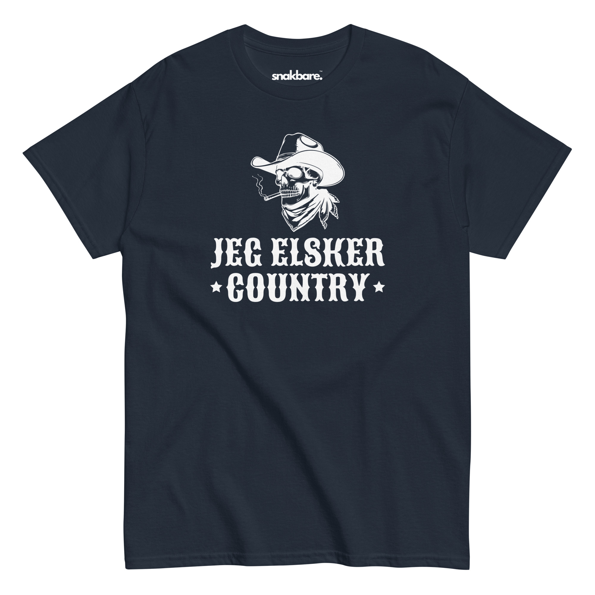 Jeg elsker Country – Unisex T-shirt til musikelskere - Billede 3