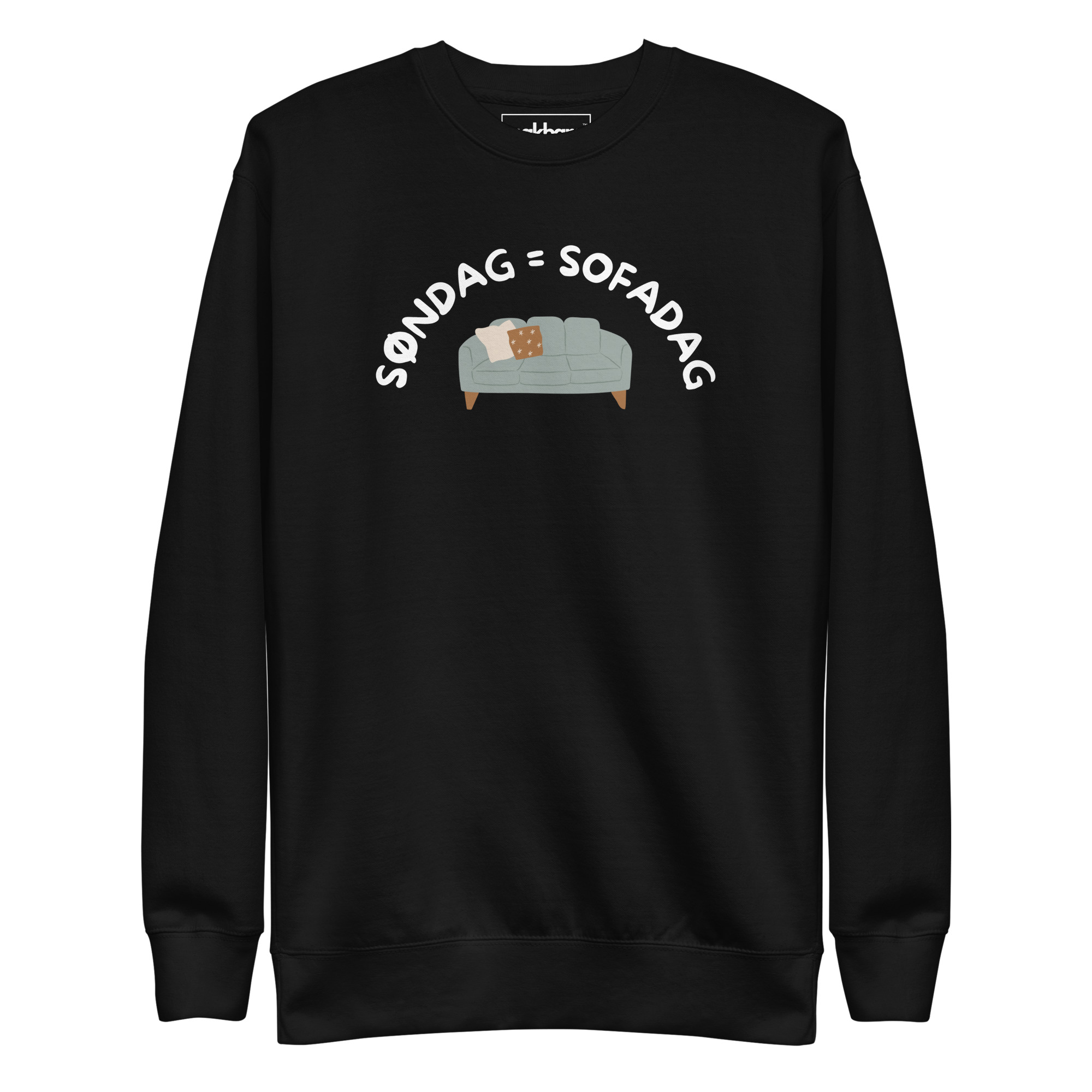 Søndag = Sofadag Sweatshirt – Hyggeligt Unisex - Billede 5