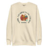Strik, Stearinlys og Stilhed Sweatshirt – Hygge & Komfort