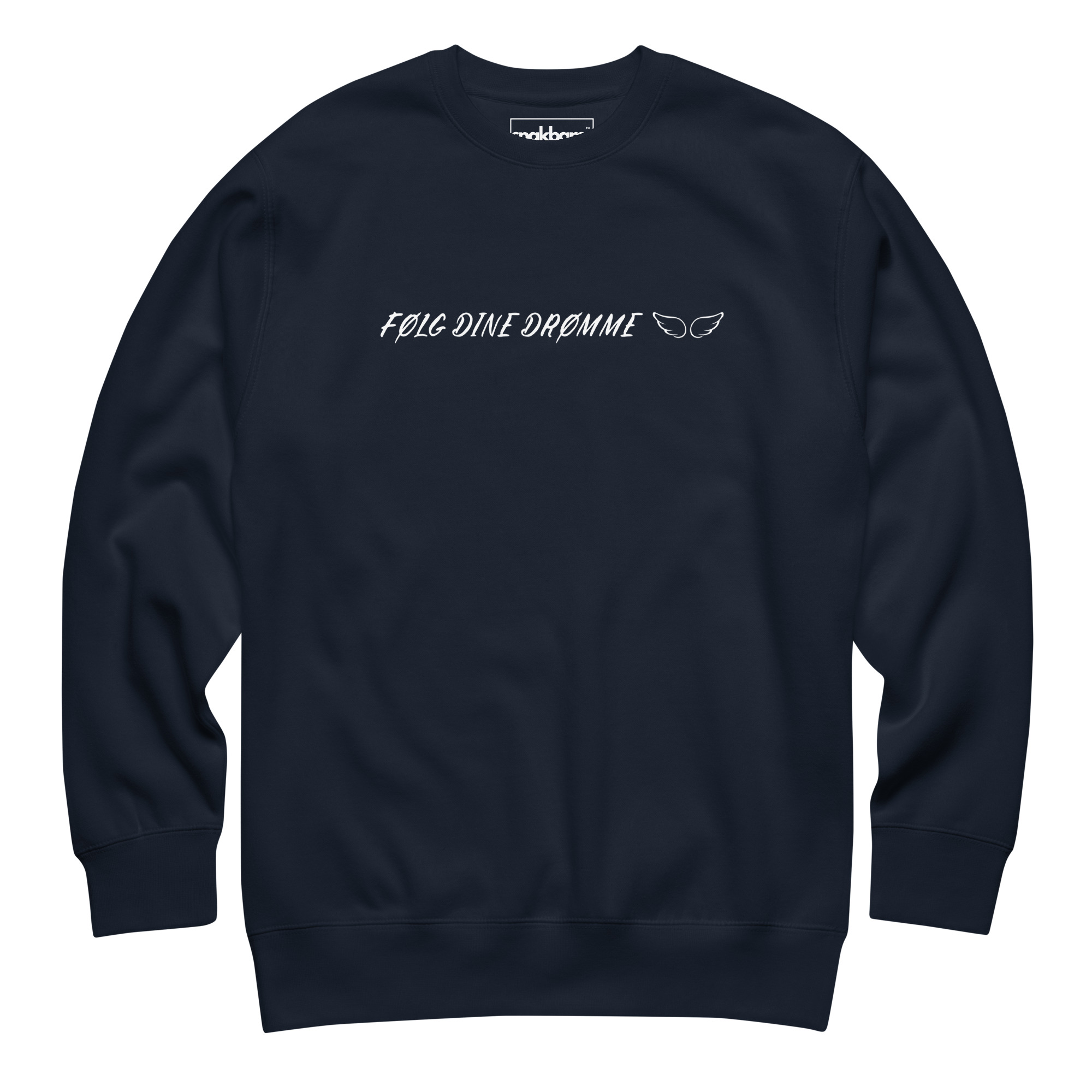 Følg dine drømme Sweatshirt – Inspirerende Unisex Sweatshirt