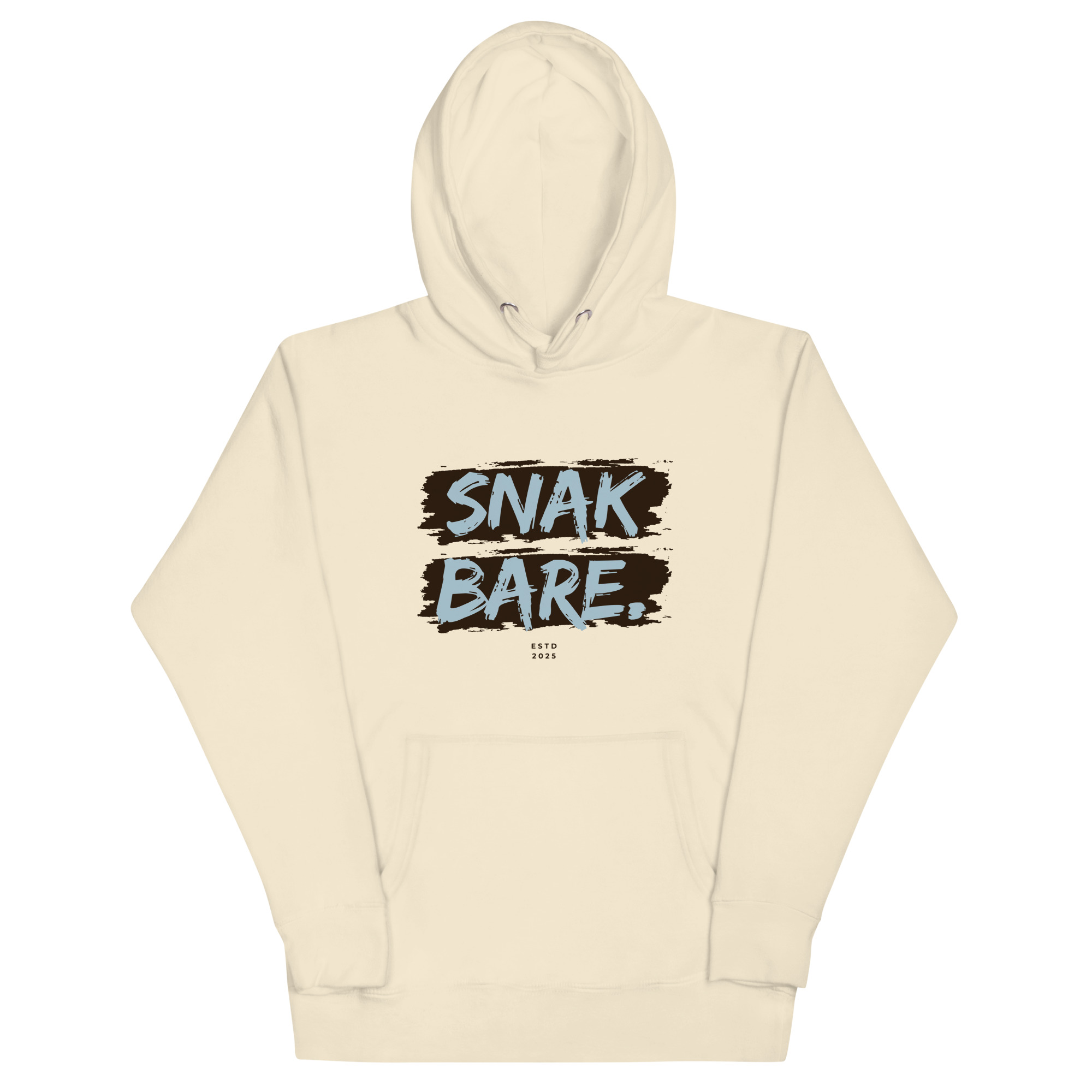 Snakbare Statement Hoodie – Minimalistisk unisex hoodie i blød bomuld - Billede 2
