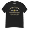 Undervurdér aldrig en gammel mand på motorcykel – T-shirt