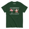 Julefrokost Overlevelsesdragt – Unisex T-shirt med sjove julegrafikker