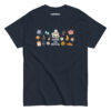 Kaffe og hygge – Classic unisex T-shirt med søde illustrationer