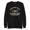 Undervurdér aldrig en gammel mand Sweatshirt – Motorcykel & Humor