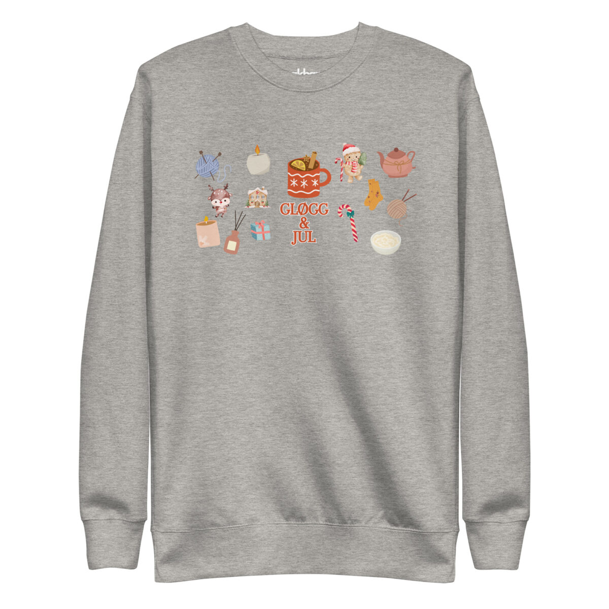 Gløgg og Jul Sweatshirt – Varm Hygge & Julestemning