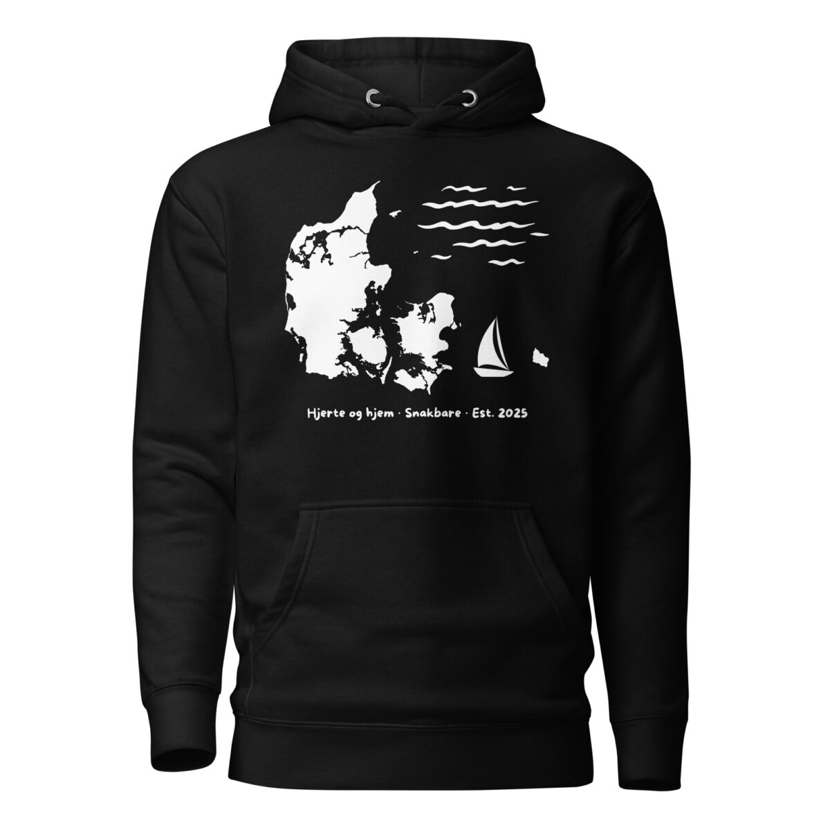 Alternative view of Hjerte og hjem Hoodie – Blød og tryg hættetrøje (Unisex)