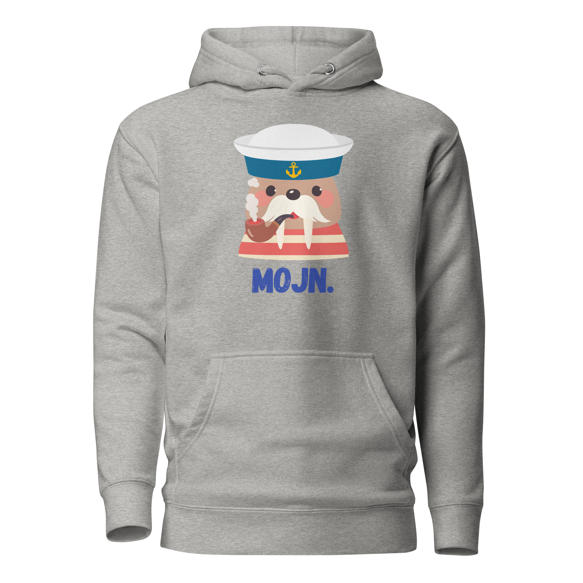 MOJN. Hoodie – Sønderjysk Humor Unisex Hoodie | Sæl med Pibe - Billede 3