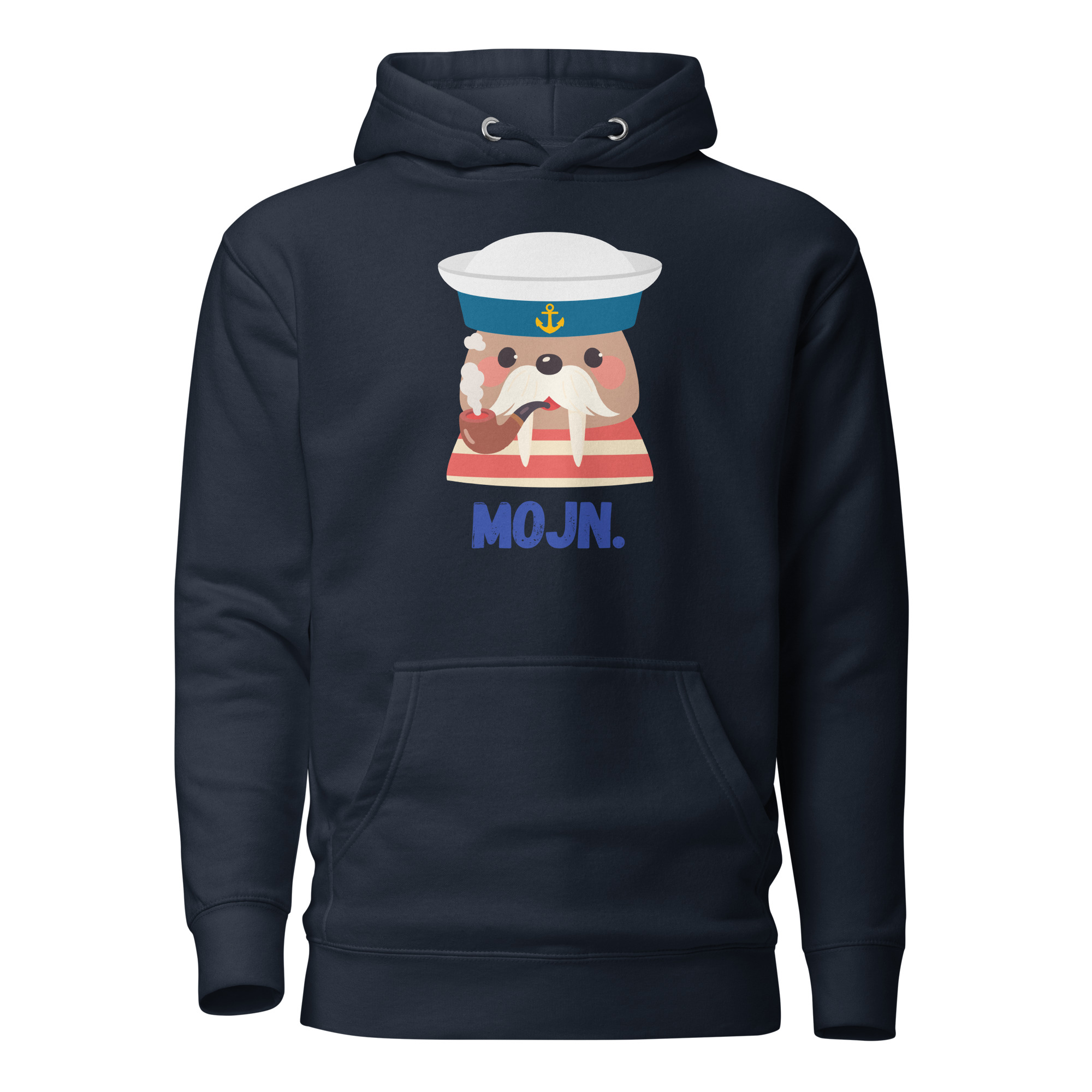 MOJN. Hoodie – Sønderjysk Humor Unisex Hoodie | Sæl med Pibe - Billede 2