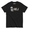 HEJ T-shirt – Dansk hilsen med sød vinkende sæl