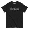 Jeg er et barn af pølsevognen – Unisex T-shirt med humoristisk pølsevogn-grafik