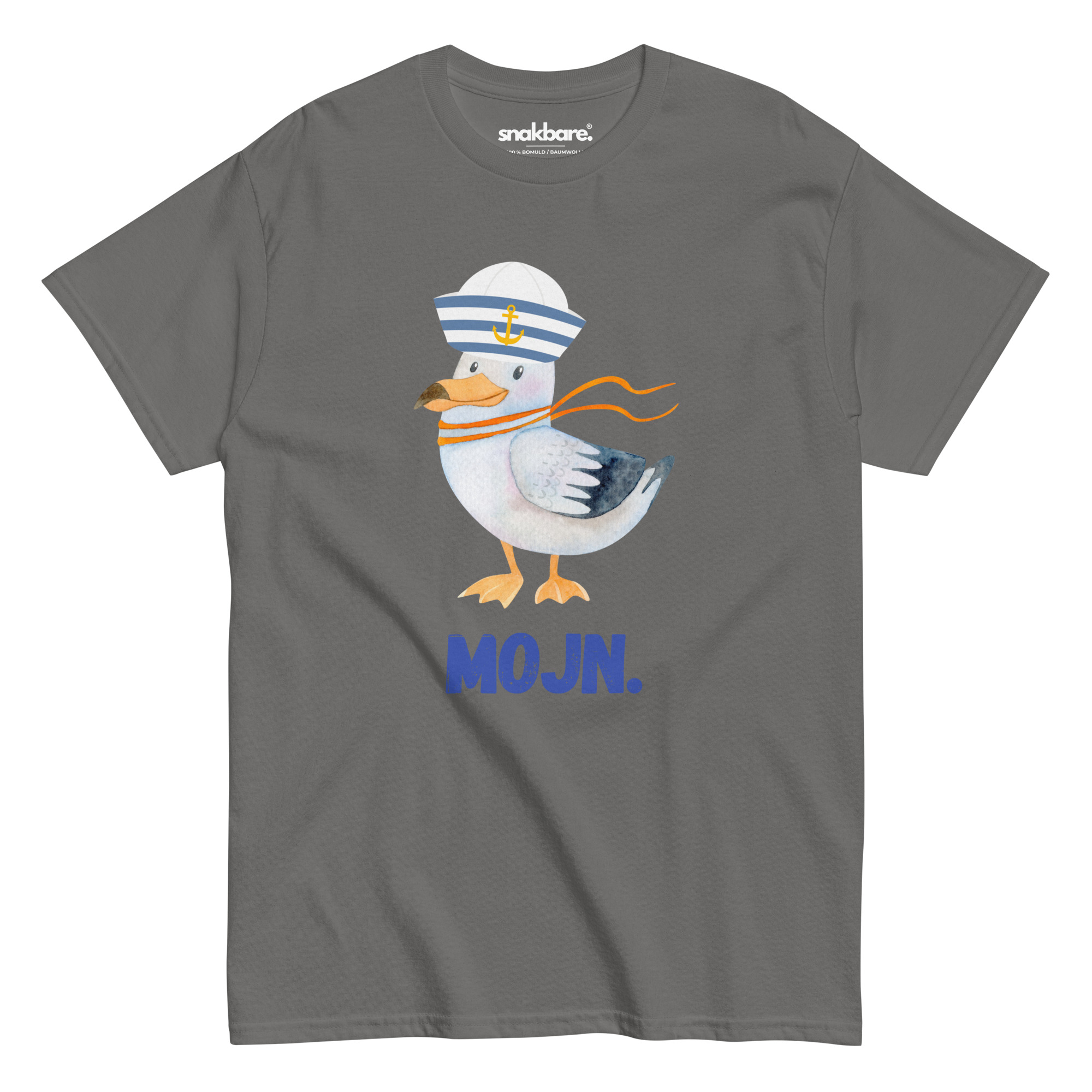 MOJN. T-shirt – Sønderjysk vibe med humoristisk måge-grafik - Billede 4