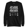 Jeg havde planer, men så kom sofaen. Sweatshirt – Sjov & Hyggelig Unisex