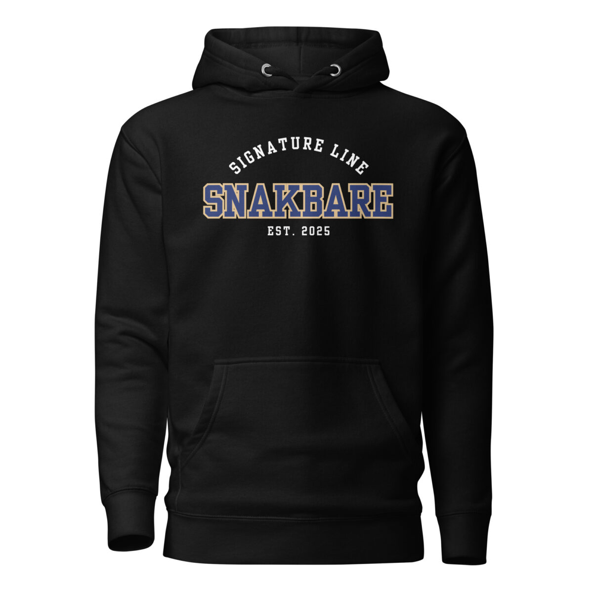 Snakbare Signature Line Hoodie – Blød Unisex Hoodie