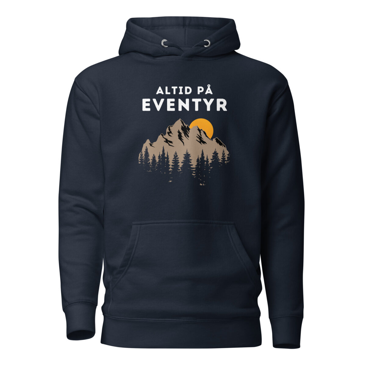 Alternative view of Altid på Eventyr Hoodie – Blød Unisex Hoodie til Rejse- og Eventyrfans