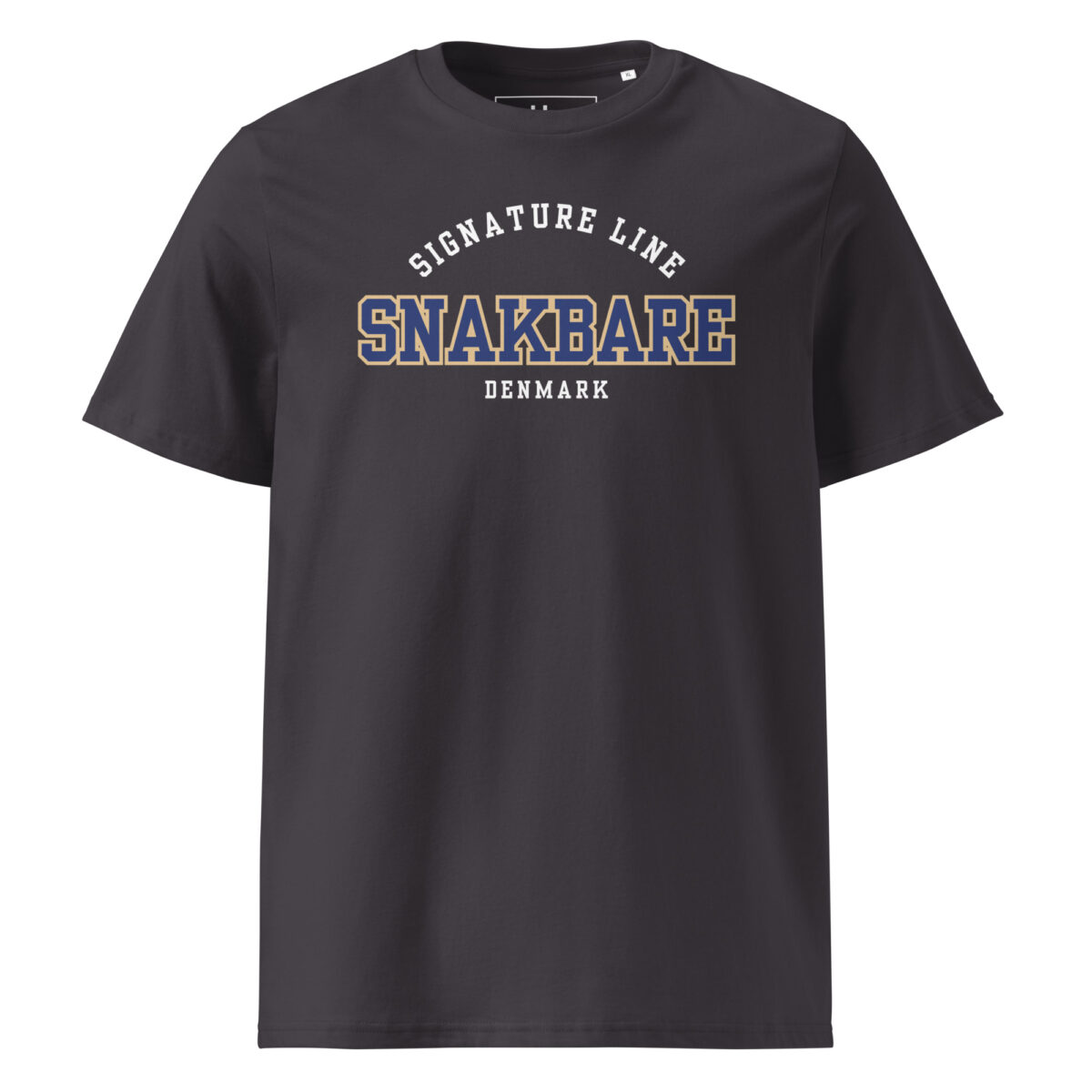 Snakbare Signature Line T-shirt – Økologisk Unisex Tee