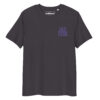 Lev Smil Elsk T-shirt – Økologisk unisex t-shirt med brystprint