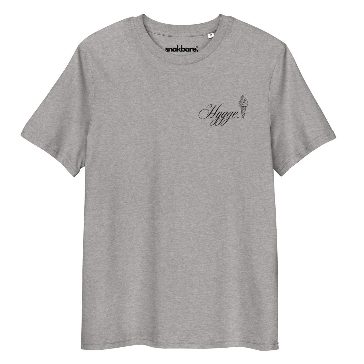 Hygge T-shirt – Økologisk unisex t-shirt med brystprint