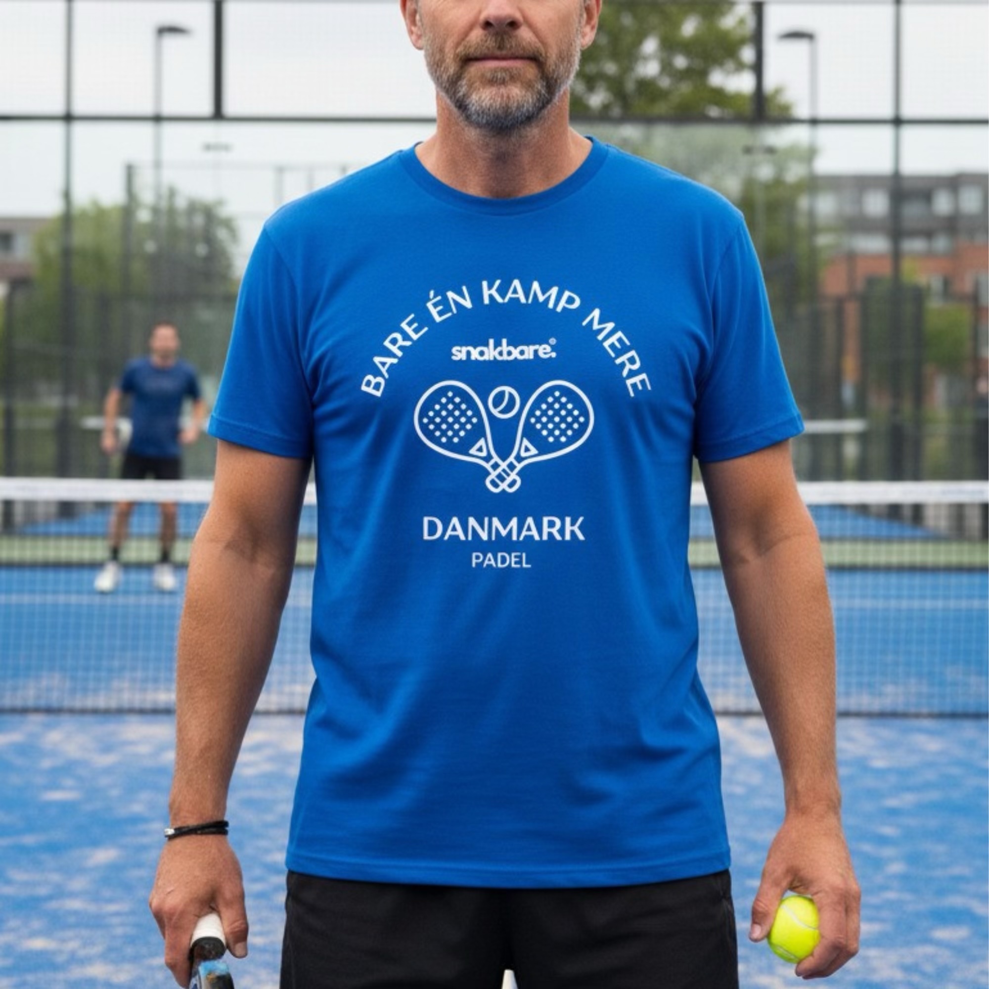 Bare én kamp mere – Unisex Padel T-shirt til spillere i Danmark - Billede 2