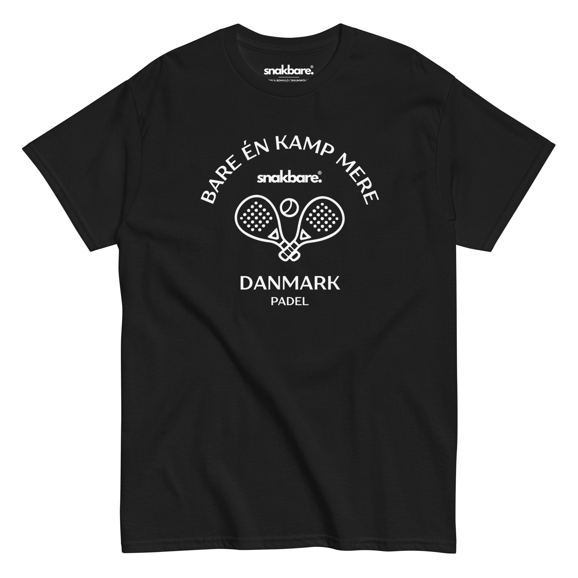 Bare én kamp mere – Unisex Padel T-shirt til spillere i Danmark - Billede 5