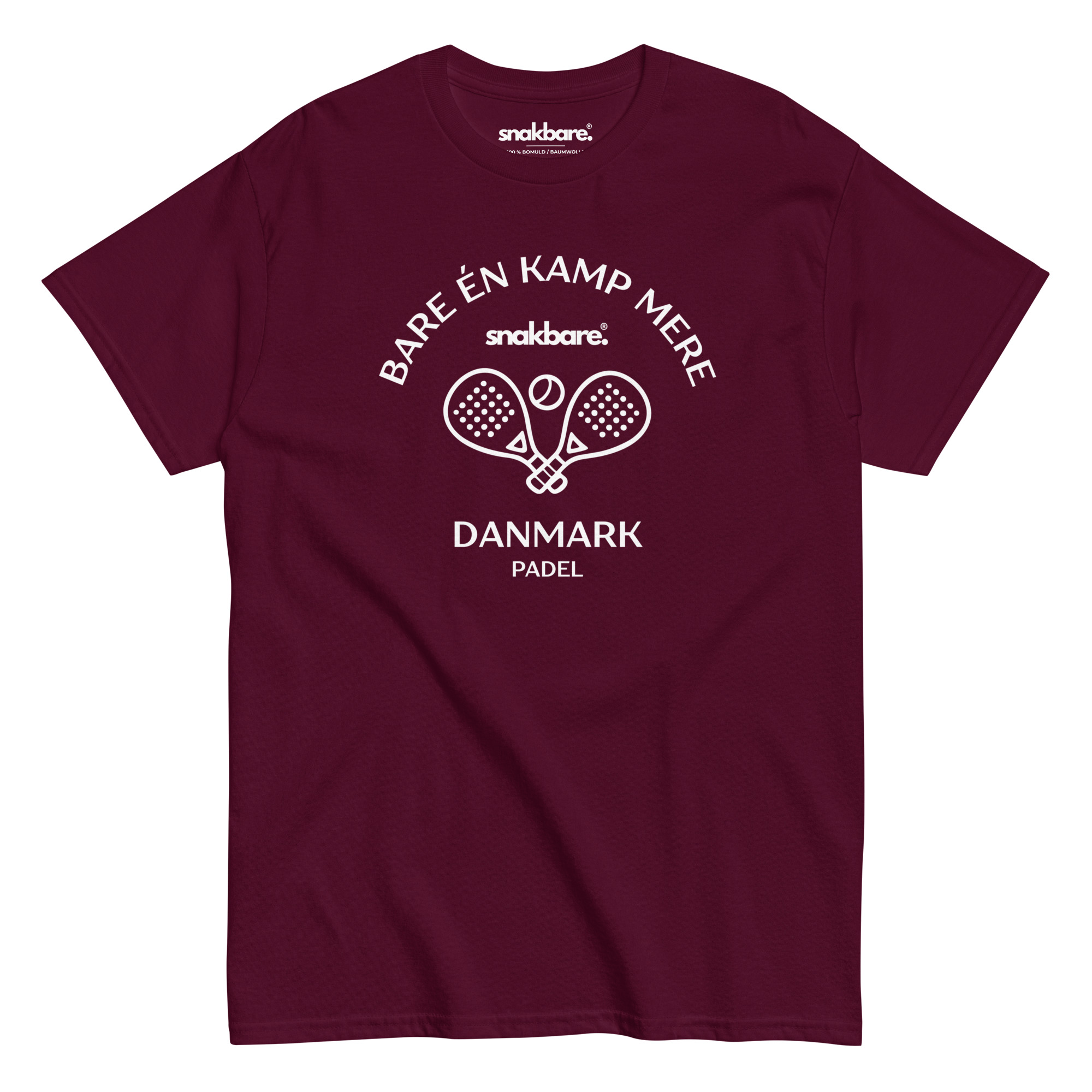 Bare én kamp mere – Unisex Padel T-shirt til spillere i Danmark - Billede 4