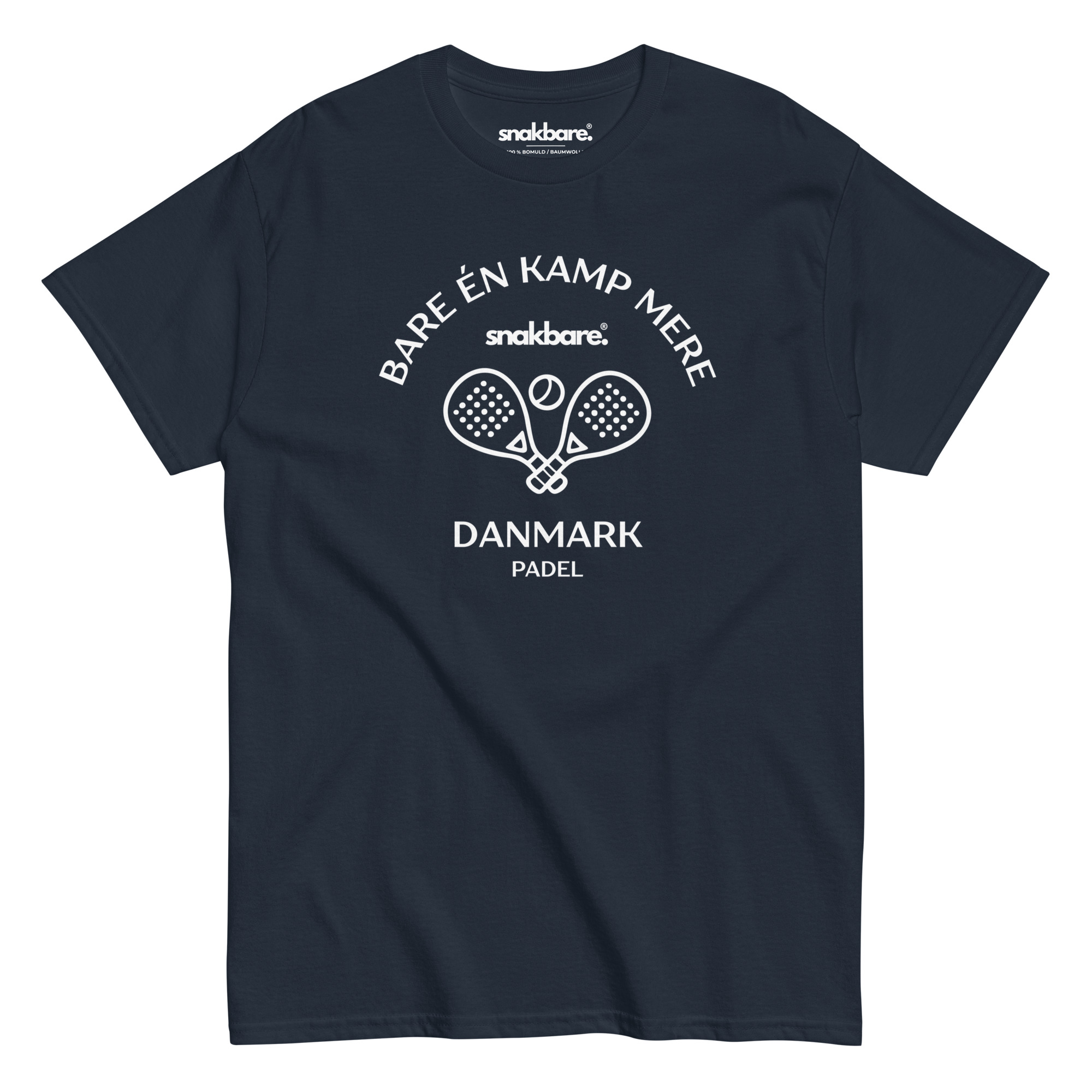 Bare én kamp mere – Unisex Padel T-shirt til spillere i Danmark - Billede 6