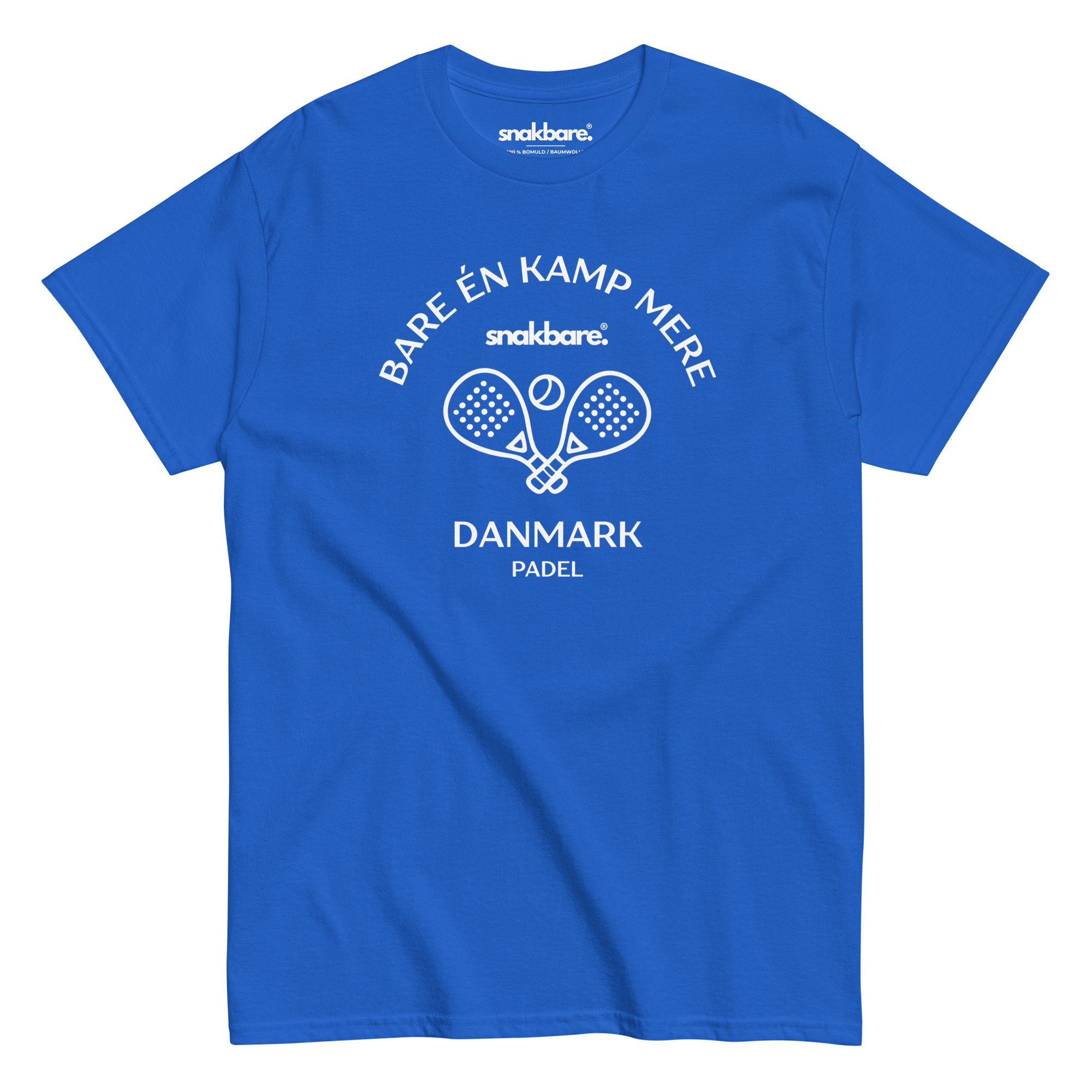 Bare én kamp mere – Unisex Padel T-shirt til spillere i Danmark