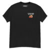 En fransk hotdog løser det meste – Sjov unisex T-shirt med brystprint